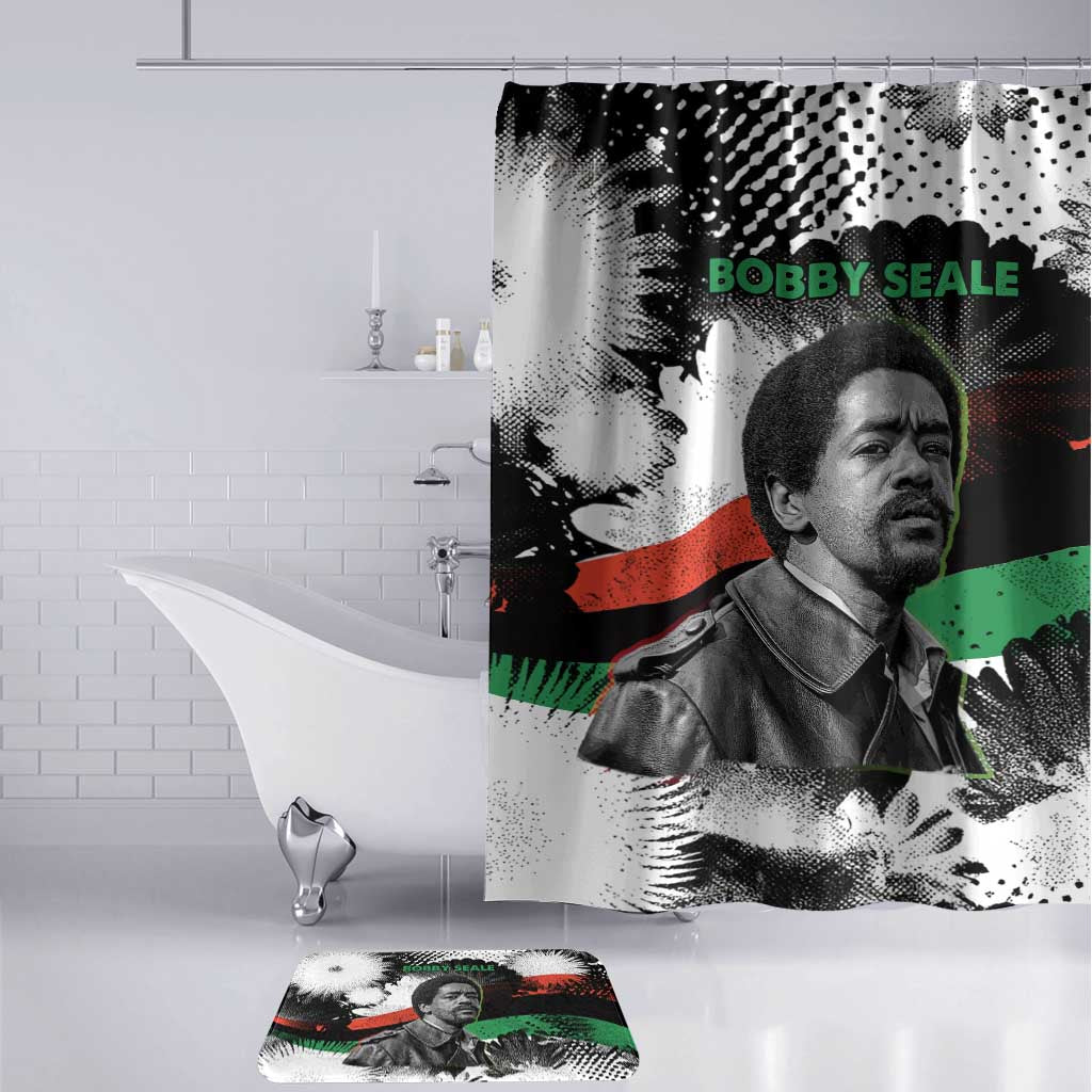 Bobby Seale Bathroom Set Black Panther Artwork Solidarity Quote Revolutionary Civil Rights Tribute - African Pride