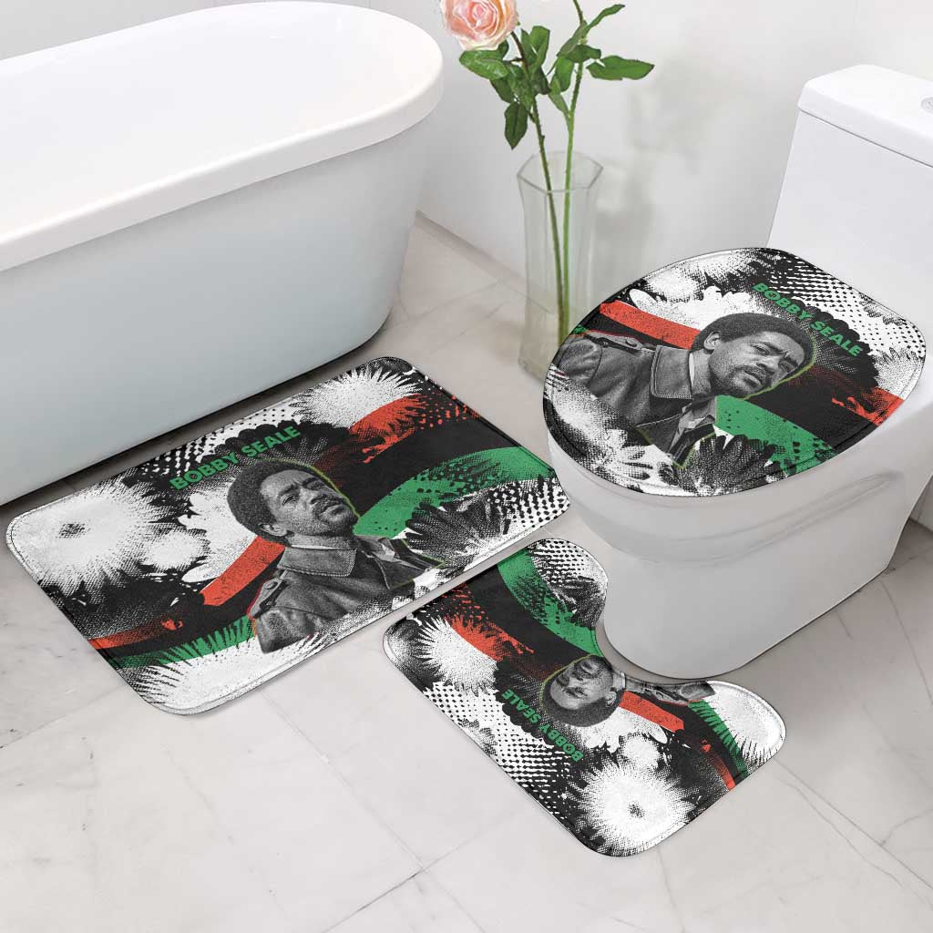 Bobby Seale Bathroom Set Black Panther Artwork Solidarity Quote Revolutionary Civil Rights Tribute - African Pride