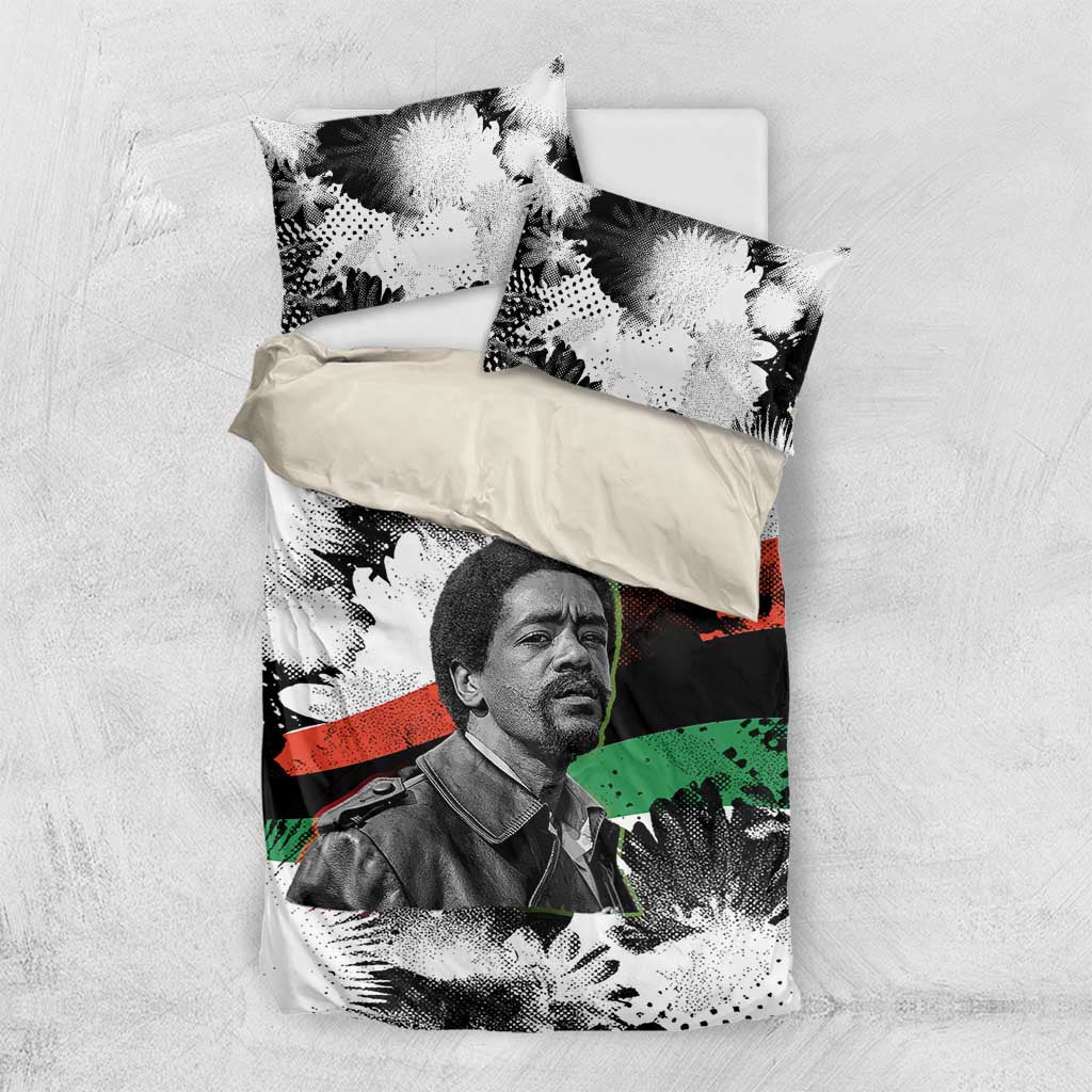 Bobby Seale Bedding Set Black Panther Artwork Solidarity Quote Revolutionary Civil Rights Tribute - African Pride
