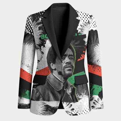 Bobby Seale Blazer Black Panther Artwork Solidarity Quote Revolutionary Civil Rights Tribute - African Pride