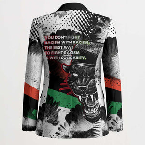 Bobby Seale Blazer Black Panther Artwork Solidarity Quote Revolutionary Civil Rights Tribute - African Pride
