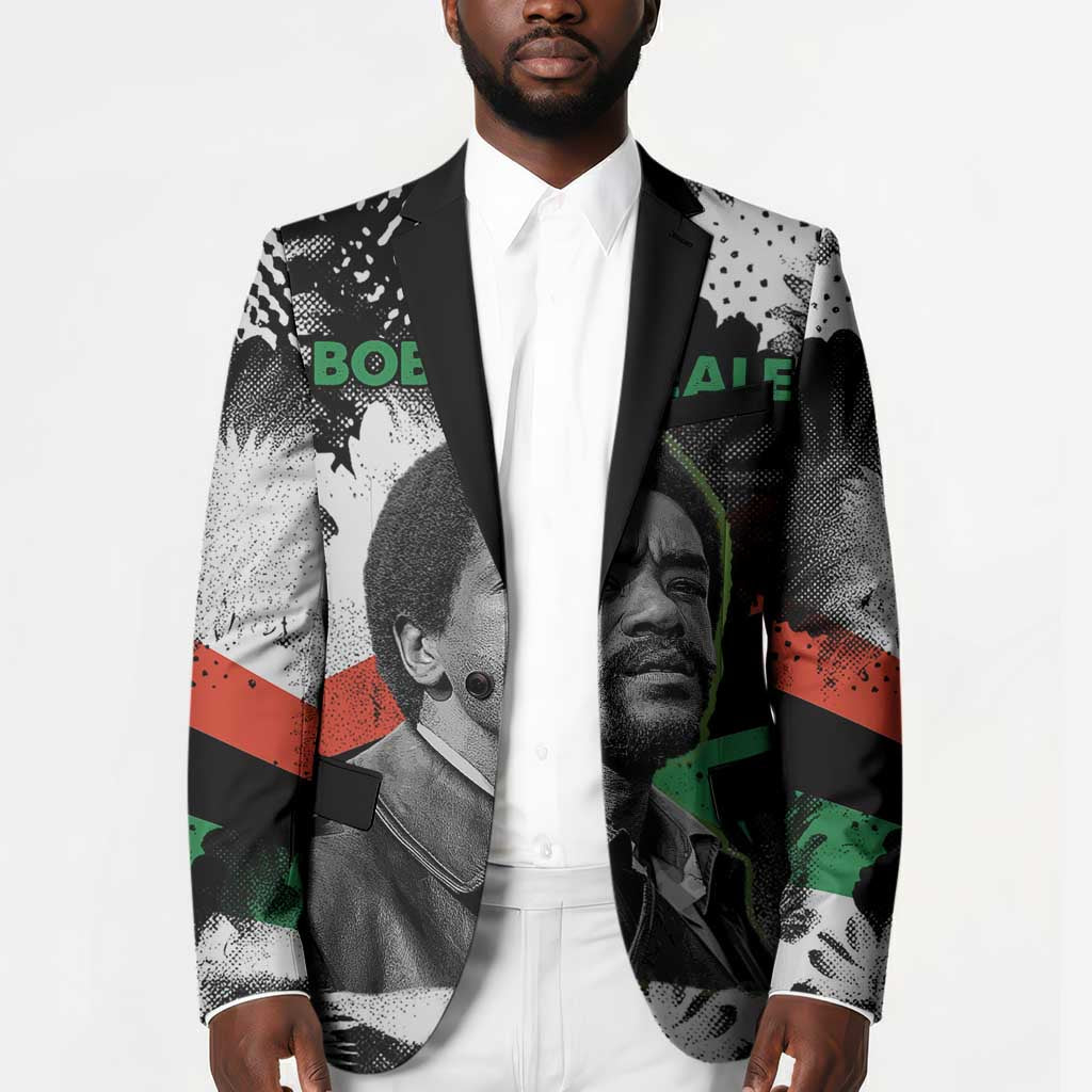 Bobby Seale Blazer Black Panther Artwork Solidarity Quote Revolutionary Civil Rights Tribute - African Pride