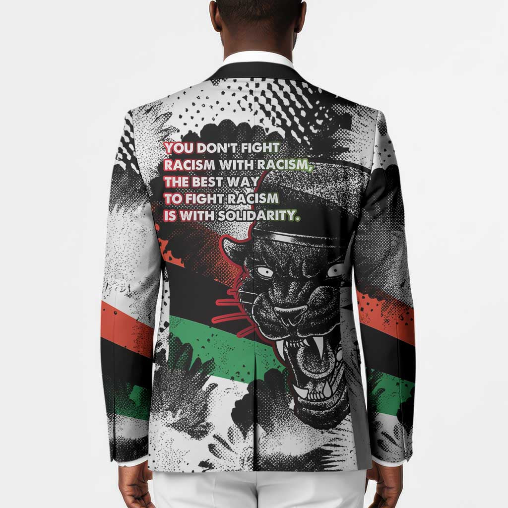 Bobby Seale Blazer Black Panther Artwork Solidarity Quote Revolutionary Civil Rights Tribute - African Pride