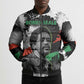Bobby Seale Bomber Puffer Jacket Black Panther Artwork Solidarity Quote Revolutionary Civil Rights Tribute - African Pride