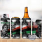 Bobby Seale 4 in 1 Can Cooler Tumbler Black Panther Artwork Solidarity Quote Revolutionary Civil Rights Tribute - African Pride