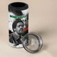 Bobby Seale 4 in 1 Can Cooler Tumbler Black Panther Artwork Solidarity Quote Revolutionary Civil Rights Tribute - African Pride