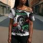 Bobby Seale Cross Shoulder Shirt Black Panther Artwork Solidarity Quote Revolutionary Civil Rights Tribute - African Pride
