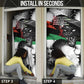 Bobby Seale Door Cover Black Panther Artwork Solidarity Quote Revolutionary Civil Rights Tribute - African Pride