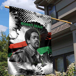 Bobby Seale Garden Flag Black Panther Artwork Solidarity Quote Revolutionary Civil Rights Tribute - African Pride
