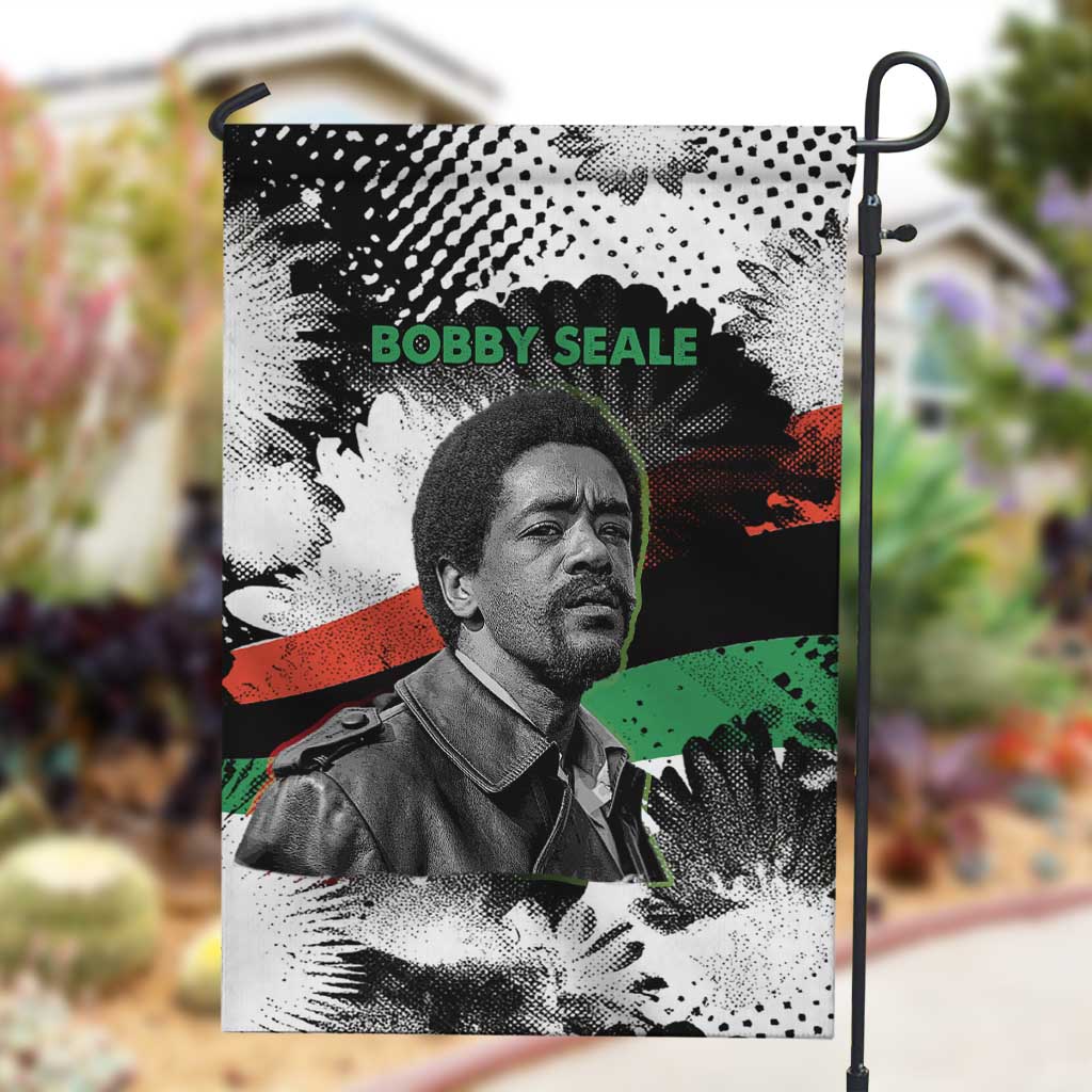 Bobby Seale Garden Flag Black Panther Artwork Solidarity Quote Revolutionary Civil Rights Tribute - African Pride