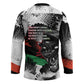 Bobby Seale Hockey Jersey Black Panther Artwork Solidarity Quote Revolutionary Civil Rights Tribute - African Pride