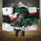 Bobby Seale Hooded Blanket Black Panther Artwork Solidarity Quote Revolutionary Civil Rights Tribute - African Pride