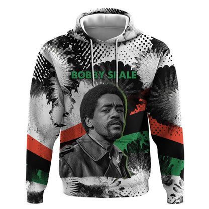 Bobby Seale Hoodie Black Panther Artwork Solidarity Quote Revolutionary Civil Rights Tribute - African Pride