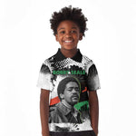 Bobby Seale Kid Polo Shirt Black Panther Artwork Solidarity Quote Revolutionary Civil Rights Tribute - African Pride