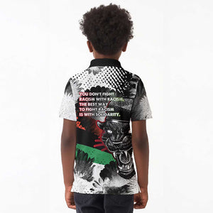 Bobby Seale Kid Polo Shirt Black Panther Artwork Solidarity Quote Revolutionary Civil Rights Tribute - African Pride