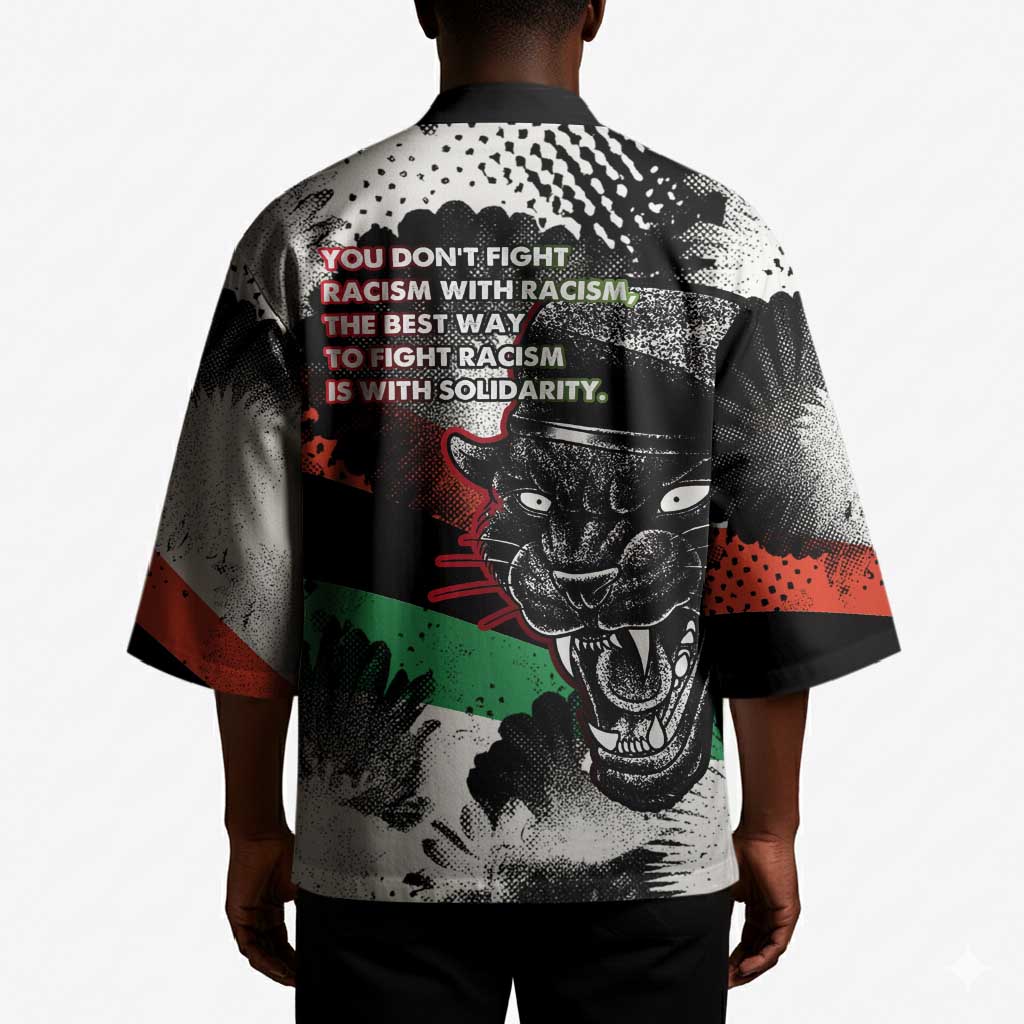 Bobby Seale Kimono Black Panther Artwork Solidarity Quote Revolutionary Civil Rights Tribute - African Pride
