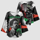 Bobby Seale Kimono Sleeve Blouse Black Panther Artwork Solidarity Quote Revolutionary Civil Rights Tribute - African Pride