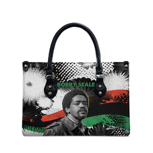 Bobby Seale Leather Bag Black Panther Artwork Solidarity Quote Revolutionary Civil Rights Tribute - African Pride