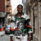 Bobby Seale Long Sleeve Button Shirt Black Panther Artwork Solidarity Quote Revolutionary Civil Rights Tribute - African Pride