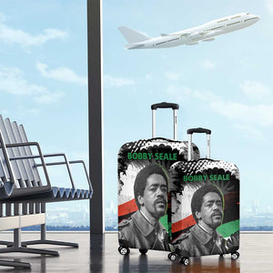 Bobby Seale Luggage Cover Black Panther Artwork Solidarity Quote Revolutionary Civil Rights Tribute - African Pride