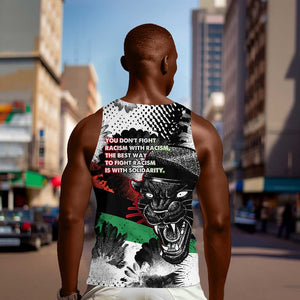 Bobby Seale Men Tank Top Black Panther Artwork Solidarity Quote Revolutionary Civil Rights Tribute - African Pride
