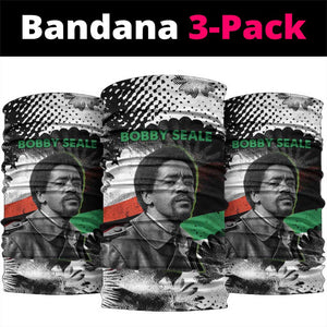 Bobby Seale Neck Gaiter Black Panther Artwork Solidarity Quote Revolutionary Civil Rights Tribute - African Pride