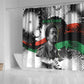 Bobby Seale Shower Curtain Black Panther Artwork Solidarity Quote Revolutionary Civil Rights Tribute - African Pride
