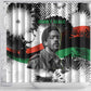 Bobby Seale Shower Curtain Black Panther Artwork Solidarity Quote Revolutionary Civil Rights Tribute - African Pride