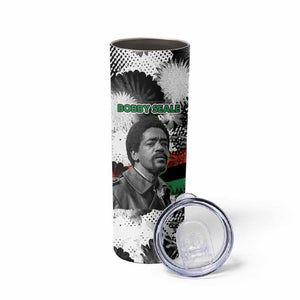 Bobby Seale Skinny Tumbler Black Panther Artwork Solidarity Quote Revolutionary Civil Rights Tribute - African Pride