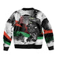 Bobby Seale Sleeve Zip Bomber Jacket Black Panther Artwork Solidarity Quote Revolutionary Civil Rights Tribute - African Pride