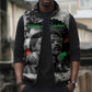Bobby Seale Sleeveless Puffer Jacket Black Panther Artwork Solidarity Quote Revolutionary Civil Rights Tribute - African Pride