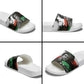 Bobby Seale Slide Sandals Black Panther Artwork Solidarity Quote Revolutionary Civil Rights Tribute - African Pride