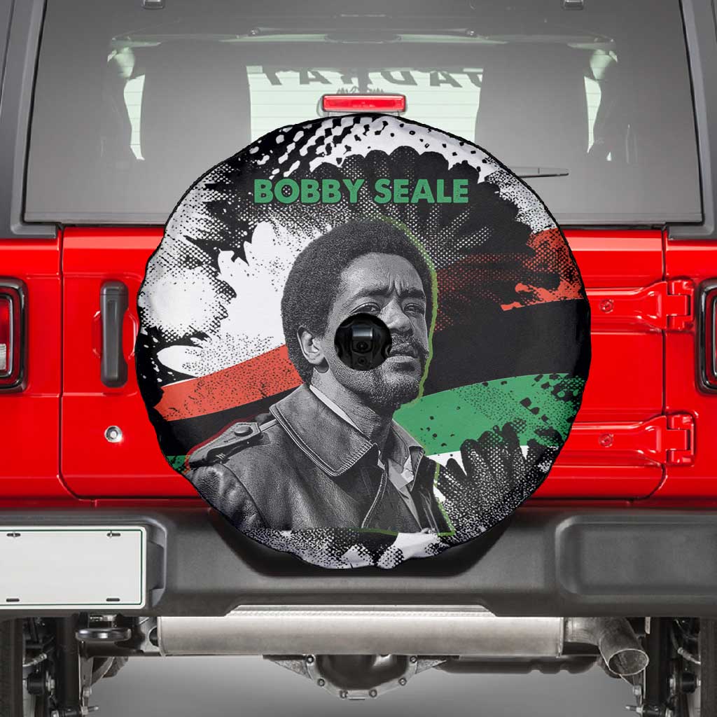 Bobby Seale Spare Tire Cover Black Panther Artwork Solidarity Quote Revolutionary Civil Rights Tribute - African Pride