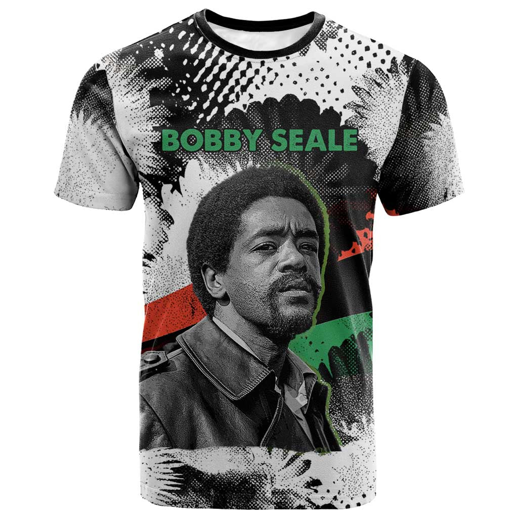 Bobby Seale T shirt Black Panther Artwork Solidarity Quote Revolutionary Civil Rights Tribute - African Pride