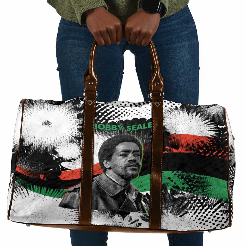 Bobby Seale Travel Bag Black Panther Artwork Solidarity Quote Revolutionary Civil Rights Tribute - African Pride