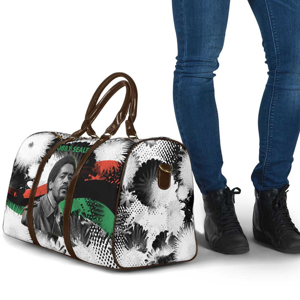 Bobby Seale Travel Bag Black Panther Artwork Solidarity Quote Revolutionary Civil Rights Tribute - African Pride