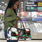 Bobby Seale Travel Bag Black Panther Artwork Solidarity Quote Revolutionary Civil Rights Tribute - African Pride