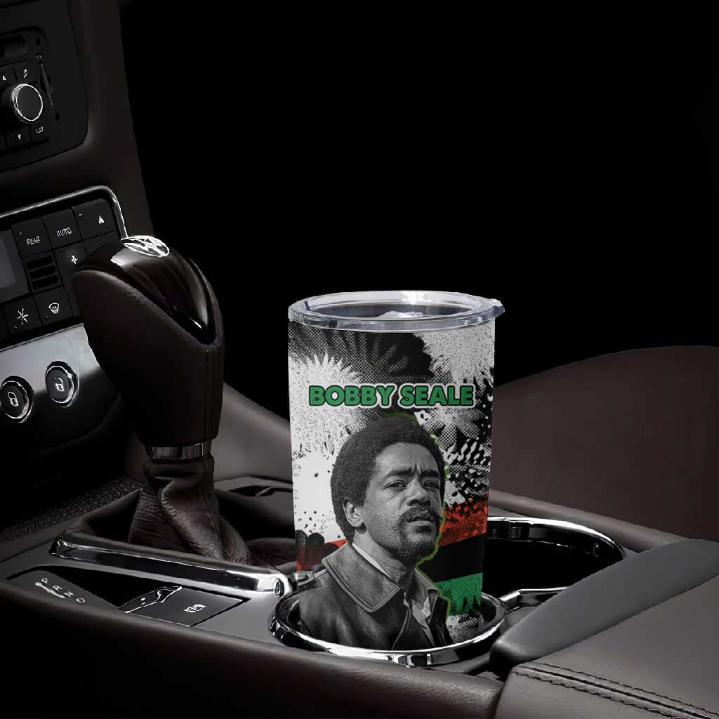 Bobby Seale Tumbler Cup Black Panther Artwork Solidarity Quote Revolutionary Civil Rights Tribute - African Pride