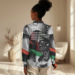 Bobby Seale Women Casual Shirt Black Panther Artwork Solidarity Quote Revolutionary Civil Rights Tribute - African Pride