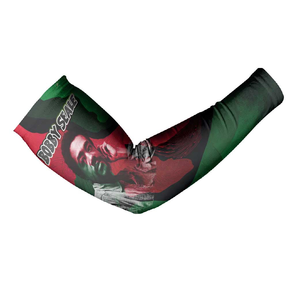 Bobby Seale Arm Sleeves Black Panther Logo Revolutionary Civil Rights Movement Tribute - African Pride