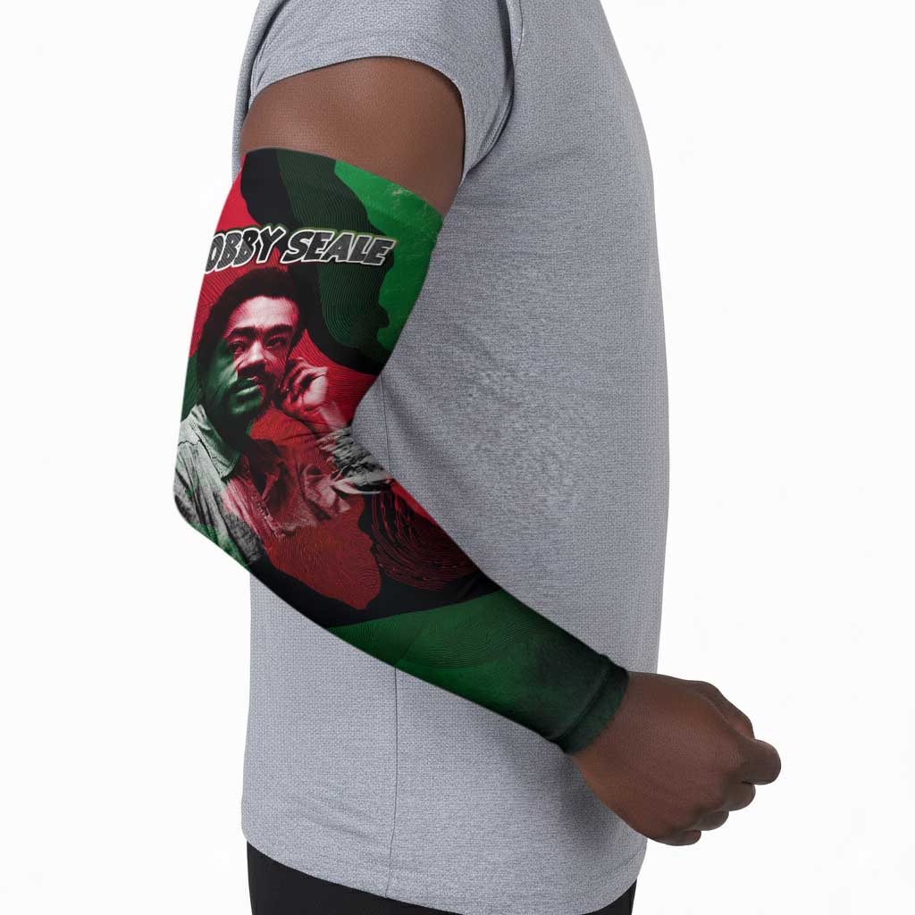 Bobby Seale Arm Sleeves Black Panther Logo Revolutionary Civil Rights Movement Tribute - African Pride