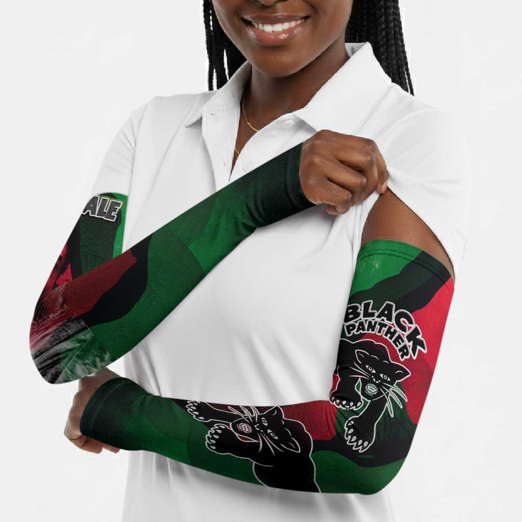 Bobby Seale Arm Sleeves Black Panther Logo Revolutionary Civil Rights Movement Tribute - African Pride