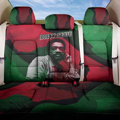 Bobby Seale Back Car Seat Cover Black Panther Logo Revolutionary Civil Rights Movement Tribute - African Pride