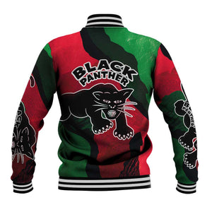 Bobby Seale Baseball Jacket Black Panther Logo Revolutionary Civil Rights Movement Tribute - African Pride