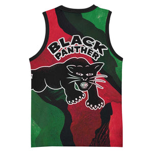 Bobby Seale Basketball Jersey Black Panther Logo Revolutionary Civil Rights Movement Tribute - African Pride