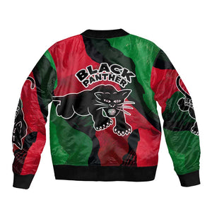 Bobby Seale Bomber Jacket Black Panther Logo Revolutionary Civil Rights Movement Tribute - African Pride