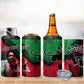 Bobby Seale 4 in 1 Can Cooler Tumbler Black Panther Logo Revolutionary Civil Rights Movement Tribute - African Pride