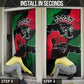 Bobby Seale Door Cover Black Panther Logo Revolutionary Civil Rights Movement Tribute - African Pride