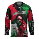 Bobby Seale Hockey Jersey Black Panther Logo Revolutionary Civil Rights Movement Tribute - African Pride
