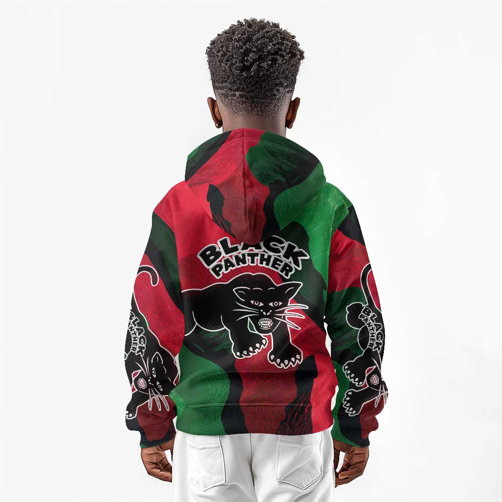 Bobby Seale Kid Hoodie Black Panther Logo Revolutionary Civil Rights Movement Tribute - African Pride
